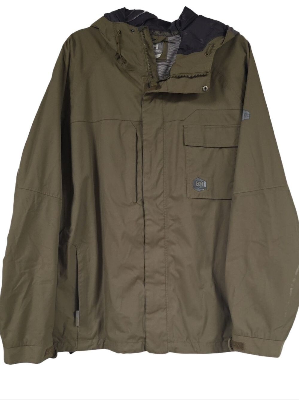 Helly Hansen Men's Helly Tech Waterproof Insulated Ski Jacket Olive - Size XL